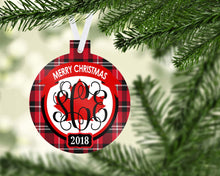 Load image into Gallery viewer, Plaid Canada Ornament
