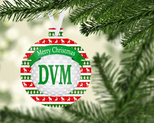 Load image into Gallery viewer, Golf Ball Personalized Ornament