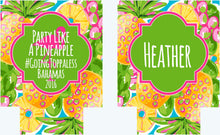 Load image into Gallery viewer, Pineapple and Flamingo Hangover Bags