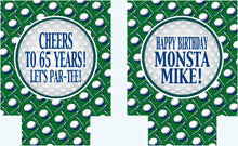 Load image into Gallery viewer, Bachelor or Birthday Party Golf Huggers. Golfer Huggers. Golf wedding Party Favors. Golf Party Huggers! Wedding Golf Huggers