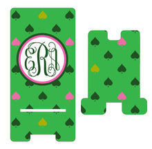 Load image into Gallery viewer, Green Spades Phone Stand