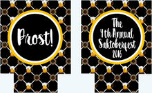 Load image into Gallery viewer, Octoberfest Party Favors. Personalized OctoBeerfest Favors. Custom Oktoberfest Coolies. Birthday Beer Party Favors! Octoberfest party!