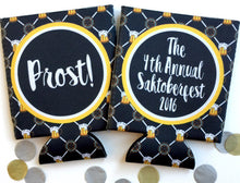 Load image into Gallery viewer, Octoberfest Party Favors. Personalized OctoBeerfest Favors. Custom Oktoberfest Coolies. Birthday Beer Party Favors! Octoberfest party!
