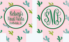 Load image into Gallery viewer, Cactus Party Huggers. Scottsdale Party Favors. Cactus Birthday Party Favors! Cabo Scottsdale Bachelorette! Fiesta Bachelorette Favor