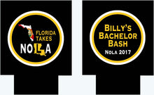 Load image into Gallery viewer, NOLA Bachelor Party Huggers. Wedding Party Huggers! Bachelor Party Gifts. New Orleans Groomsman Favors. Birthday Huggers NOLA Can Hugger