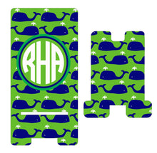 Load image into Gallery viewer, Whales Green Phone Stand