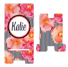 Load image into Gallery viewer, Floral Cell Phone Stand. Personalized Cell Phone Stand, Custom phone stand, iphone stand, Personalized cell phone holder, Teacher Gift!