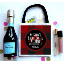 Load image into Gallery viewer, Plaid Hangover Bags