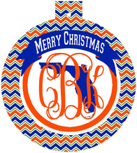 Load image into Gallery viewer, Florida Ornament. Monogrammed Florida Christmas Gift! Great Florida Stocking Stuffer!