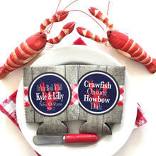 Load image into Gallery viewer, Crawfish Boil Party Huggers. Cajun Crayfish Boil Favors.Engagement Party or Wedding Shower Crawfish Boil Party Favors.Crawfish Party Favors!