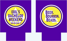 Load image into Gallery viewer, NOLA Bachelor Party Huggers. Wedding Party Huggers! Bachelor Party Gifts. New Orleans Groomsman Favors. Birthday Huggers NOLA Can Hugger