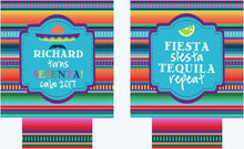 Load image into Gallery viewer, Fiesta Party Huggers. Fiesta Vacation Coolies. Mexican Pinata Party Favors. Fiesta Birthday Party Favors! Down to Fiesta!