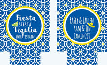 Load image into Gallery viewer, Limes Fiesta Party Huggers. Fiesta Bachelorette or Birthday Coolies. Personalized Fiesta Huggers. Mexican Wedding Shower Huggers!
