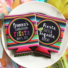 Load image into Gallery viewer, Fiesta Party Huggers. Fiesta Vacation Coolies. Mexican Pinata Party Favors. Fiesta Birthday Party Favors! Bachelorette Down to Fiesta!