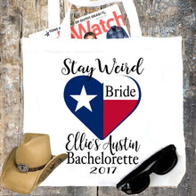 Load image into Gallery viewer, Texas Party Personalized Tote Bag