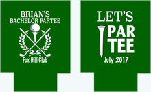 Load image into Gallery viewer, Golf Party Huggers. Golf Bachelor or Birthday Party Favors. Golf Groomsman or Birthday Party Favors. Wedding Golf Tournament Huggers