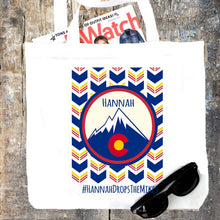 Load image into Gallery viewer, Colorado Personalized Tote Bag