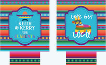 Load image into Gallery viewer, Fiesta Party Huggers. Fiesta Vacation Coolies. Mexican Pinata Party Favors. Fiesta Birthday Party Favors! Down to Fiesta!