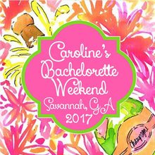 Load image into Gallery viewer, Champagne Personalized Hangover Bag