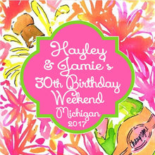 Load image into Gallery viewer, Champagne Personalized Hangover Bag