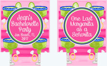 Load image into Gallery viewer, Rings and Ritas Bachelorette or Birthday Party Huggers. Tropical Bachelorette Party Huggers. Bachelorette Fiesta Party Favors.