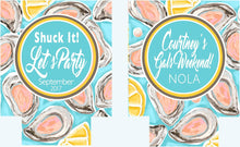 Load image into Gallery viewer, Oyster Roast Party Huggers. Bachelorette or Birthday Oyster Party Favors. Engagement or Wedding Oyster Roast Party Favors.