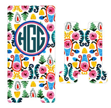 Load image into Gallery viewer, Fiesta Watercolor Cell Phone Stand. Personalized Cell Phone Stand, Great Teacher, mother, sister gift! Fiesta themed gift