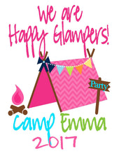 Load image into Gallery viewer, Camper Party Personalized Tote Bag