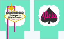 Load image into Gallery viewer, Vegas Party Huggers. Vegas Girl's weekend Huggers. Vegas Wedding Favors. Vegas Bachelorette or Birthday Party Favors.