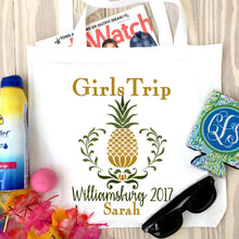 Load image into Gallery viewer, Pineapple Tote Bag
