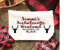 Load image into Gallery viewer, Flannel and Fizz Plaid Personalized Party Huggers