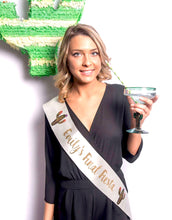 Load image into Gallery viewer, Cactus 4" Bridal Sash