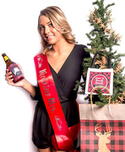 Load image into Gallery viewer, Buffalo Plaid Party Huggers. Birthday Coolies! Plaid Bachelorette Party Favors too! Flannel Vacation Plaid Huggers. Lumberjack Party!