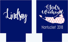 Load image into Gallery viewer, Nantucket or Martha's Vineyard Party Huggers. Nantucket Bachelorette or Birthday Party Huggers. Martha's Vineyard Custom Party Favors!