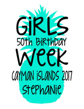 Load image into Gallery viewer, Pineapple Personalized Tote Bag