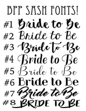 Load image into Gallery viewer, Fiesta Party 4" Sash. Margarita party Sash. Fiesta Bride to be Sash. Fiesta Bridal Shower Sash. Fiesta Birthday Party! Final Fiesta! Tequila