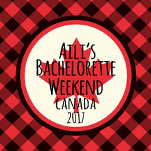 Load image into Gallery viewer, Canada Buffalo Plaid Hangover Bags