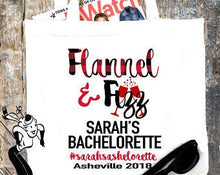Load image into Gallery viewer, Buffalo Plaid Party Huggers. Personalized Lumberjack party Favors. Plaid Bachelorette or Birthday party Favors.