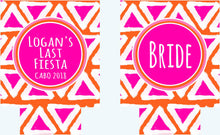 Load image into Gallery viewer, Tribal Party Huggers. Bride Tribe Bachelorette Favors. Tribal Girls weekend Huggers. Boho Chic Girls weekend Favors.