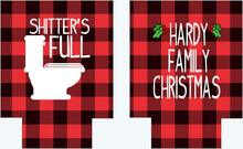 Load image into Gallery viewer, Shitter's Full! Christmas Party Huggers. Personalized Christmas Party Favors. Christmas Party Huggers! Birthday and Bachelorette too!