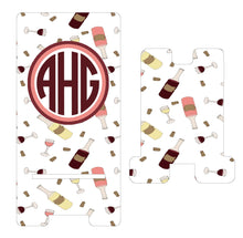 Load image into Gallery viewer, Wine Cell Phone Stand. Wine Phone Stand, Wine Lover Gift! Personalized Wine Gift. Custom Wine gift. Wine themed gift. Gift for mom