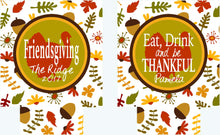 Load image into Gallery viewer, Friendsgiving Party Huggers. Thanksgiving Party Favors. Turkey Party Huggers. Thanksgiving Wedding Shower Favors!