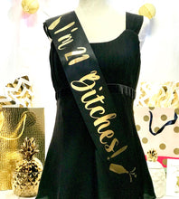 Load image into Gallery viewer, Any Birthday 4" Satin Sash