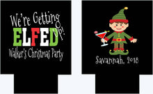 Load image into Gallery viewer, Elfed Up Christmas Party Personalized Huggers