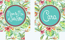 Load image into Gallery viewer, Tropical Palm Leaves Huggers. Beach Birthday or Bachelorette Party Favors. Girl's Weekend or Family Vacation Beach Favors. Wedding favors!