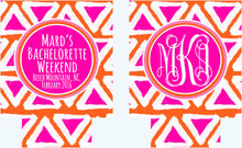 Load image into Gallery viewer, Tribal Party Huggers. Bride Tribe Bachelorette Favors. Tribal Girls weekend Huggers. Boho Chic Girls weekend Favors.