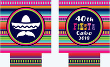 Load image into Gallery viewer, Fiesta Party Huggers. Fiesta Vacation Coolies. Mexican Pinata Party Favors. Fiesta Birthday Party Favors! Down to Fiesta!