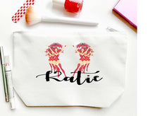 Load image into Gallery viewer, Vegas Show Girls Personalized Make Up Bag