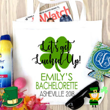 Load image into Gallery viewer, Shamrock Personalized Bag