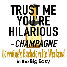 Load image into Gallery viewer, Champagne Party Bag